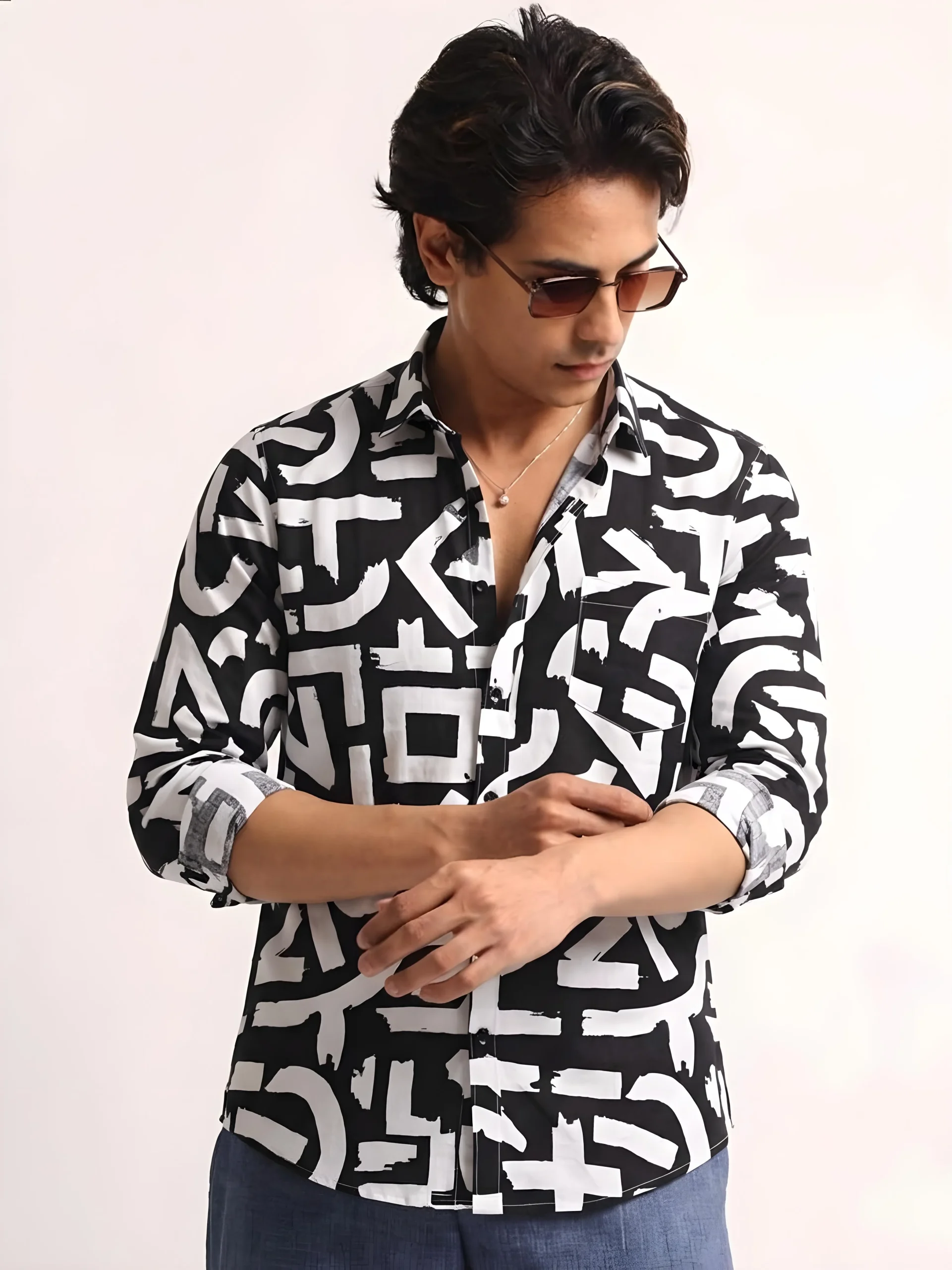 Rushe Urban Glyph Printed Shirt 3